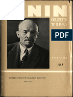 Lenin CW-Vol. 40-TC