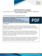 Simulación práctica transporte fluidos