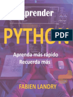 Una Forma Màs Inteligente de Aprender Python Aprenda Más Rápido y Recuerda Más (Spanish Edition) (LANDRY, FABIEN)