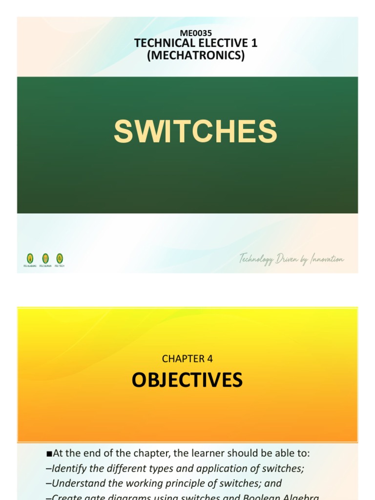 Electrical Actuation System PDF Switch Electric Motor