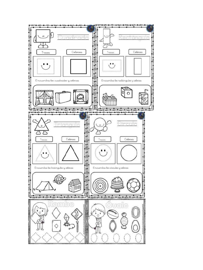 Figuras Geometricas y Unir Puntos | PDF
