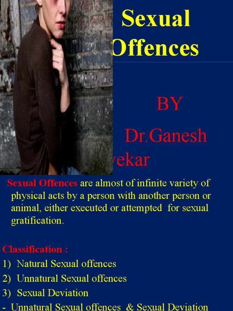 Inadequacies Of The Definitions Of Sexual Offences – QQLI