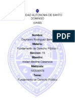 Fundamento de Derecho Público