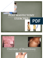 Post Mastectomy Exercises PP
