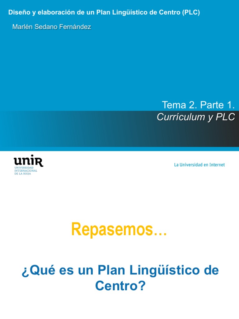 Clase+4 +tema+2 +parte+1 | PDF | Plan de estudios | Educación de la ...
