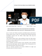 D. Jokowi Cabut Aturan Investasi Miras Pada Perpres 10