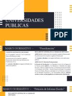 Universidades públicas y fiscalización