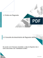 Prisão em flagrante: conceito, requisitos e procedimento