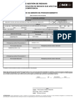 Formulario - SPE - 1 - Emisión de Pronunciamientos