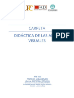 Carpeta Didáctica de Las Artes Visuales - Bastianelli