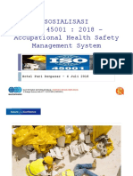 Sosialisasi ISO 45001 2018