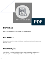 Direito Administrativo - Tema 2 - Atos Administrativos