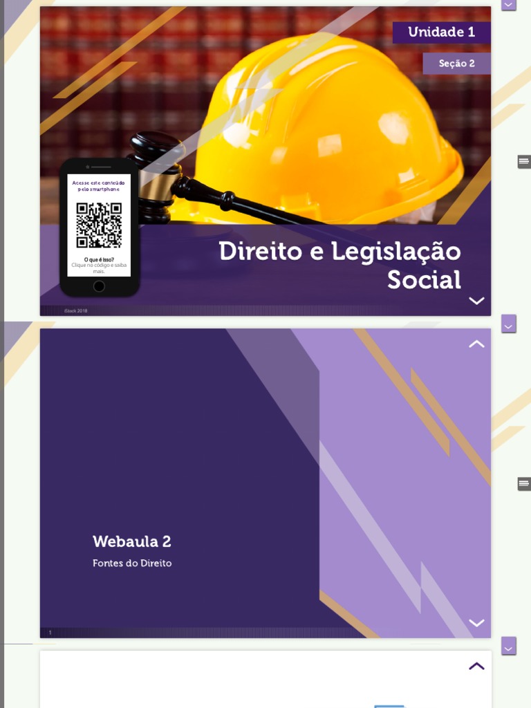 Cw1 - Unidade 1 - Seção 2 | PDF | Fontes do Direito | Estado