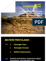 Download Kerangka Penelitian HIpotesis Penelitian dan Cara Merumuskan by La Ode Rinaldi SN60621081 doc pdf
