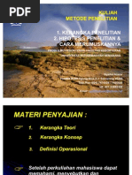 Download Kerangka Penelitian HIpotesis Penelitian dan Cara Merumuskan by La Ode Rinaldi SN60621081 doc pdf