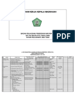 Program Kerja Kepala Madrasah MTs NU Raum 2022 2023 Ghereh