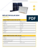 Ficha Tecnica - Reflector Solar 200w Eso