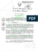 Directiva Sistema Integrado de Gestión de La Carrera Del Personal de La PNP