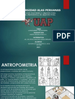 Antropometria y Ergonometria, Diseño Arquitectonico PDF