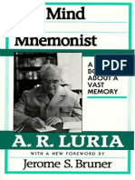 Luria R., Alexander - The Mind of a Mnemonist