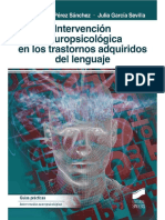 Miguel Ángel Pérez Sánchez, Julia García Sevilla - Intervención Neuropsicológica en Los Trastornos Adquiridos Del Lenguaje - Libro Dinámico