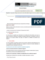 Aplicando El Lienzo de Mi Negocio Parte 8: ¿Qué Es Un Costo?