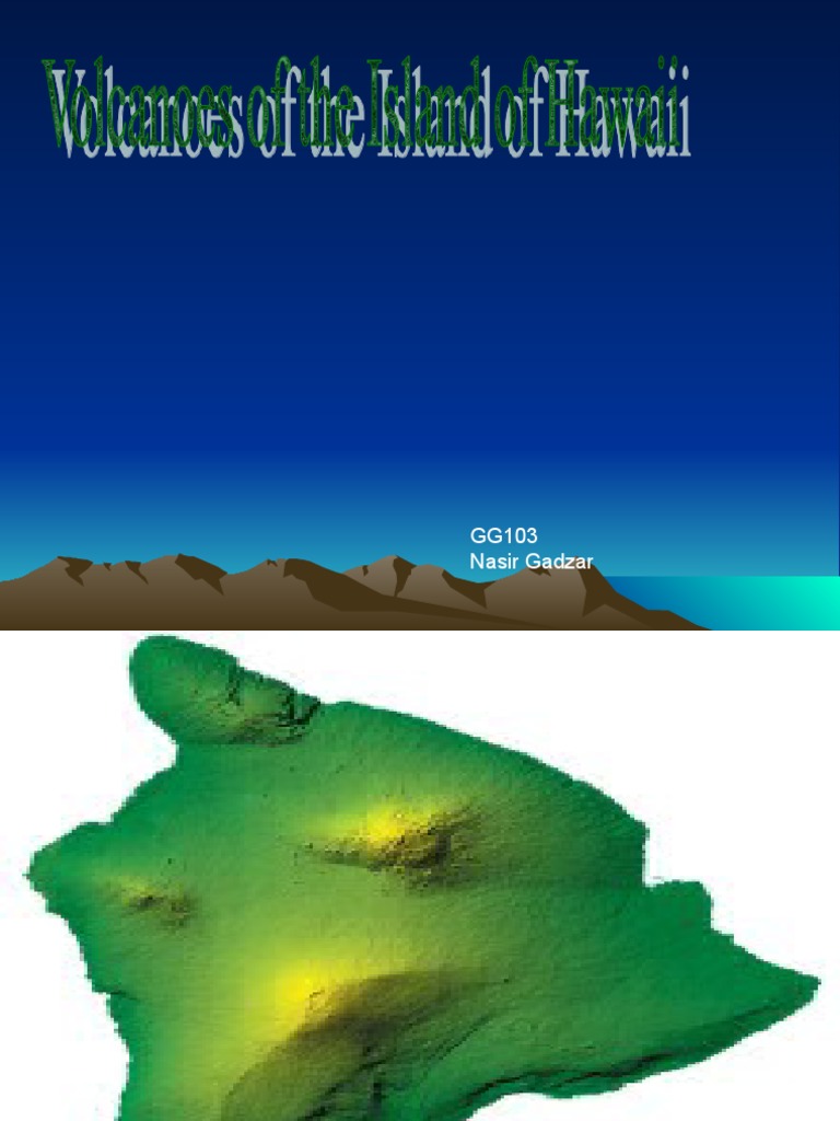 Hawaii Volcano Printable