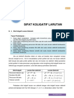 Bab 1. B. Sifat Koligatif Larutan Eletrolit