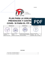 Plan de prevención COVID-ITP CITE