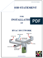 Method Statement For Installation of HVAC Ductwork 1