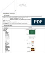 Lesson Plan - W10 Pronunciation