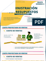 Cálculo del costo de ventas proyectado