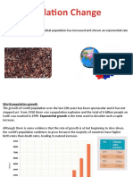 Population Change: Learning Objective