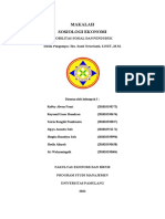 Makalah Mobilitas Sosial Dan Penduduk