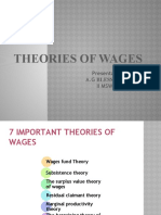 Theories of Wages