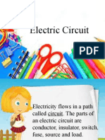 Electric Circuit Parts and Flow