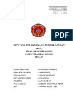 RPP Kelas 5 Tema 4 (SD Negeri Gobang)