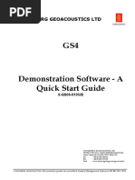 GS06-6105 - B (GS4 Demonstration Software - A Quick Start Guide)