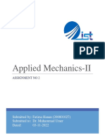 Applied Mechanics-II