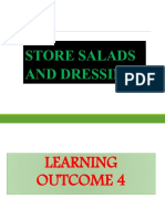 Lesson 5 Store Salads and Dressings
