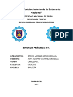 Informe Practico de Limnología N°1