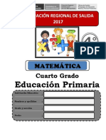 4° Prueba Matemática