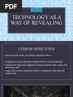 Technology As A Way of Revealing