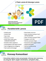 7 - Komunikasi Pada Lansia Dan Keluarga