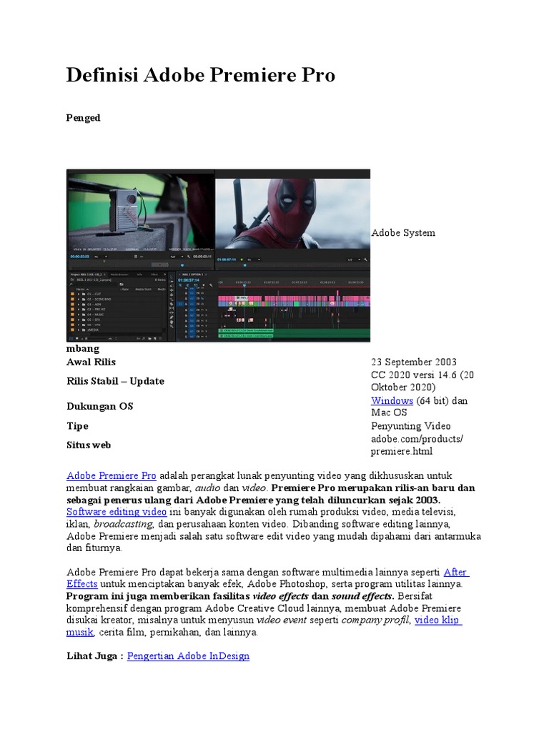 Definisi Adobe Premiere Pro PDF