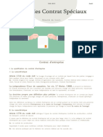 Contrat D'entreprise