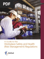 WSH Risk Management Code of Practice | PDF | Risk | Occupational Safety ...
