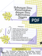 (Kel. 3) Hubungan Ilmu Pemerintahan Dengan Ilmu Administrasi Negara