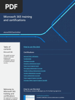 Microsoft 365 Training + Certification Guide