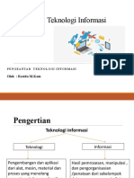 Pertemuan 1 Konsep Teknologi Informasi